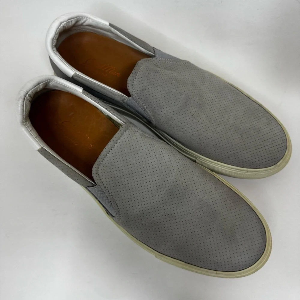 Good Man Legend Gray Slip-On Men's Shoes